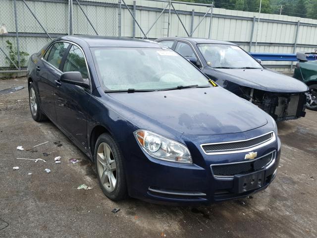 1G1ZG57B194149734 - 2009 CHEVROLET MALIBU LS BLUE photo 1