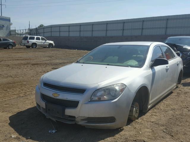 1G1ZB5E01CF114882 - 2012 CHEVROLET MALIBU LS ვერცხლისფერი ფოტო 2