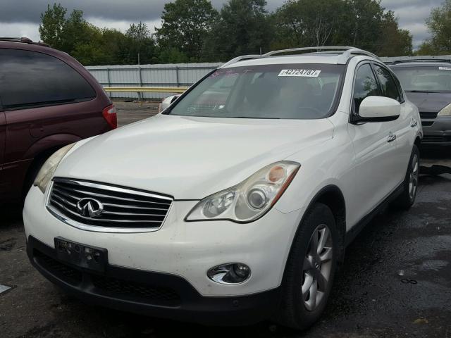 JNKAJ09F18M360146 - 2008 INFINITI EX35 WHITE photo 2