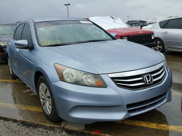 1HGCP2F33BA047320 - 2011 HONDA ACCORD BLUE photo 1