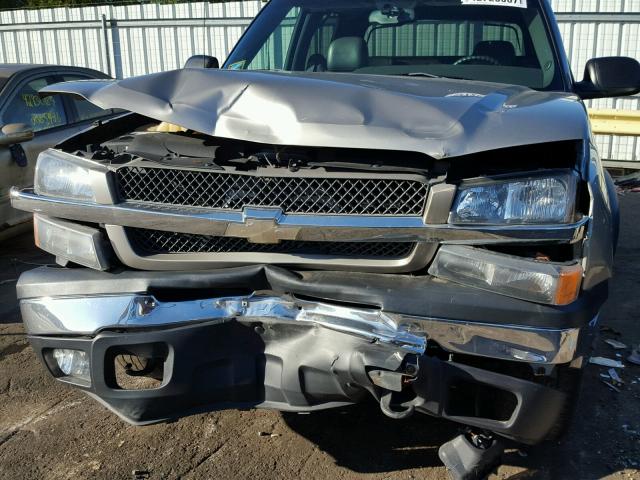 3GNEK13T63G320104 - 2003 CHEVROLET AVALANCHE GRAY photo 9