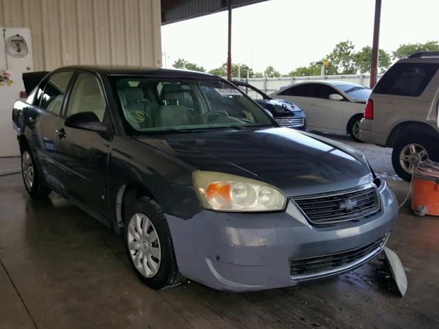 1G1ZS51F36F225576 - 2006 CHEVROLET MALIBU LS გრაფიტი ფოტო 1