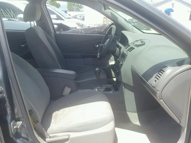 1G1ZS51F36F225576 - 2006 CHEVROLET MALIBU LS გრაფიტი ფოტო 5