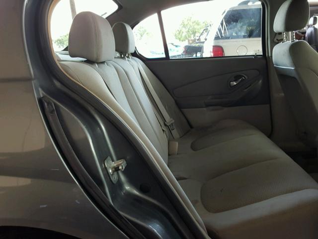 1G1ZS51F36F225576 - 2006 CHEVROLET MALIBU LS გრაფიტი ფოტო 6