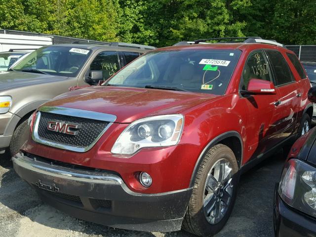 1GKLVNED2AJ173509 - 2010 GMC ACADIA SLT 栗色 照片 2