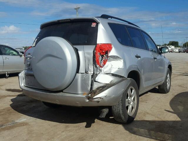 JTMBK33V975015119 - 2007 TOYOTA RAV4 SILVER photo 4