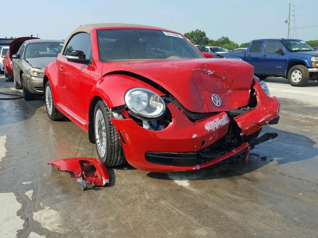3VW517AT1FM802547 - 2015 VOLKSWAGEN BEETLE 1.8 RED photo 1
