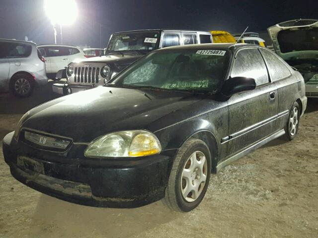 1HGEJ814XWL049847 - 1998 HONDA CIVIC EX 黑色 照片 2