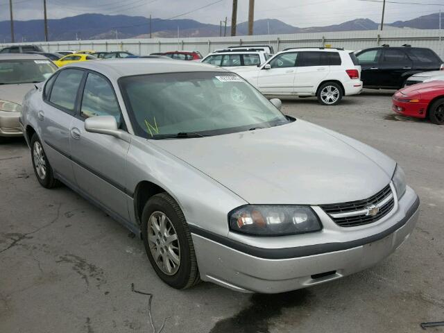 2G1WF52E559172139 - 2005 CHEVROLET IMPALA SILVER photo 1