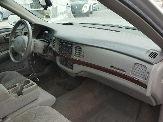 2G1WF52E559172139 - 2005 CHEVROLET IMPALA SILVER photo 5