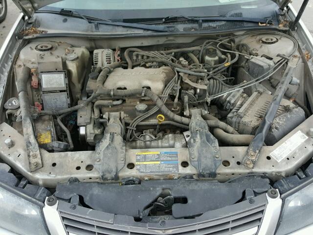 2G1WF52E559172139 - 2005 CHEVROLET IMPALA SILVER photo 7