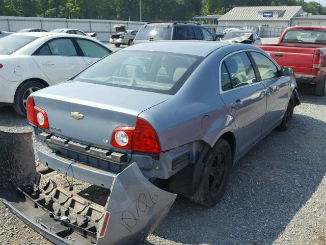 1G1ZG57B38F224842 - 2008 CHEVROLET MALIBU LS Mavi foto 4