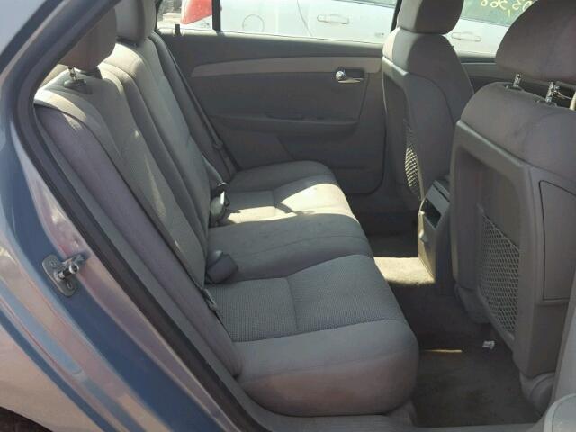 1G1ZG57B38F224842 - 2008 CHEVROLET MALIBU LS Mavi foto 6