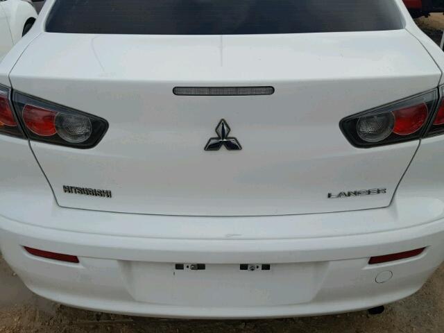 JA32U2FU2DU019990 - 2013 MITSUBISHI LANCER WHITE photo 9