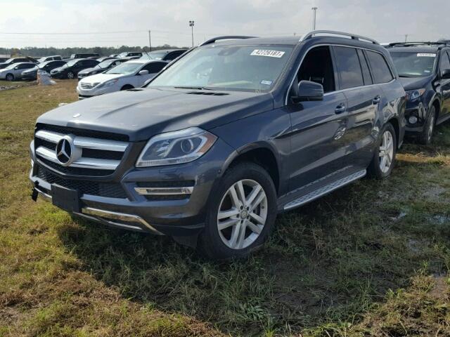 4JGDF6EEXFA552501 - 2015 MERCEDES-BENZ GL GRAY photo 2