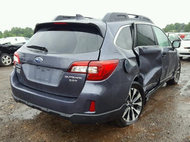 4S4BSENC3H3326190 - 2017 SUBARU OUTBACK 3. GRAY photo 4