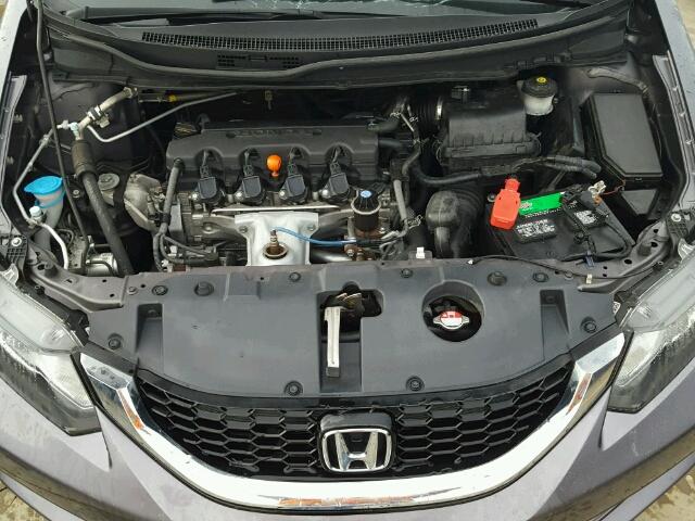 19XFB2F89FE048836 - 2015 HONDA CIVIC EX GRAY photo 7