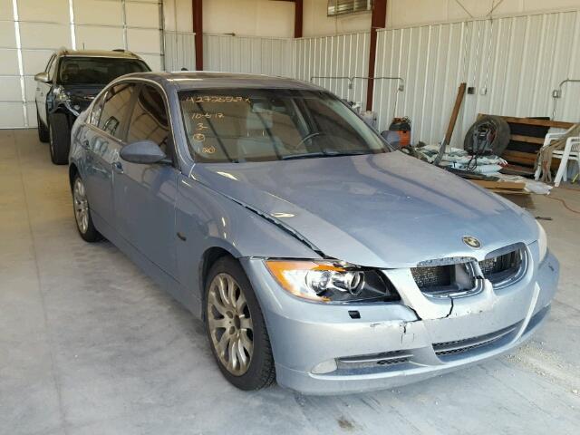 WBAVD33576KV59347 - 2006 BMW 330 XI BLUE photo 1
