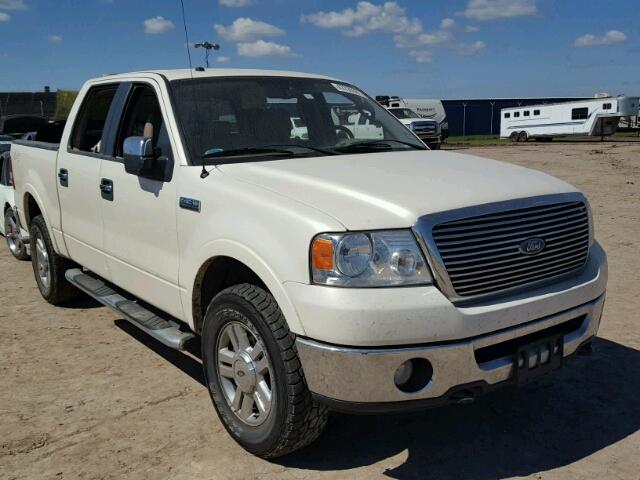 1FTPW14V87FA89879 - 2007 FORD F150 WHITE photo 1