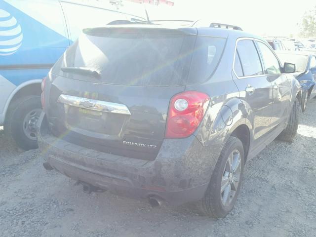 2CNFLGEY6A6266717 - 2010 CHEVROLET EQUINOX LT GRAY photo 4