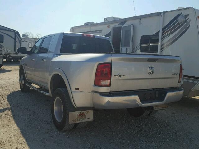 3D73Y4HL1BG546421 - 2011 DODGE RAM 3500 SILVER photo 3