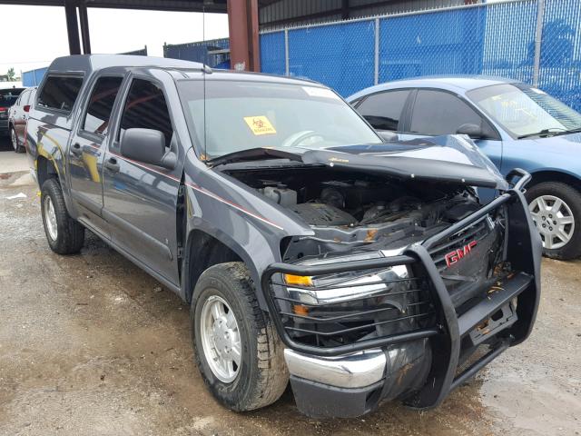 1GTCS33E588204984 - 2008 GMC CANYON SLE GRAY photo 1