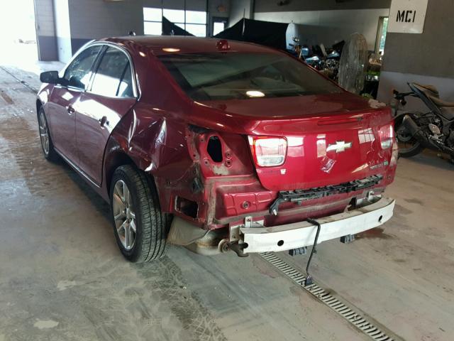 1G11D5RR4DF100072 - 2013 CHEVROLET MALIBU 1LT წითელი ფოტო 3