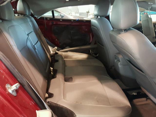 1G11D5RR4DF100072 - 2013 CHEVROLET MALIBU 1LT წითელი ფოტო 6