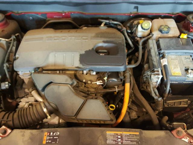 1G11D5RR4DF100072 - 2013 CHEVROLET MALIBU 1LT წითელი ფოტო 7