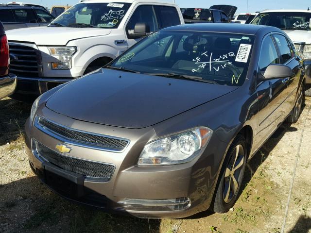 1G1ZC5E06CF220760 - 2012 CHEVROLET MALIBU GRAY photo 2