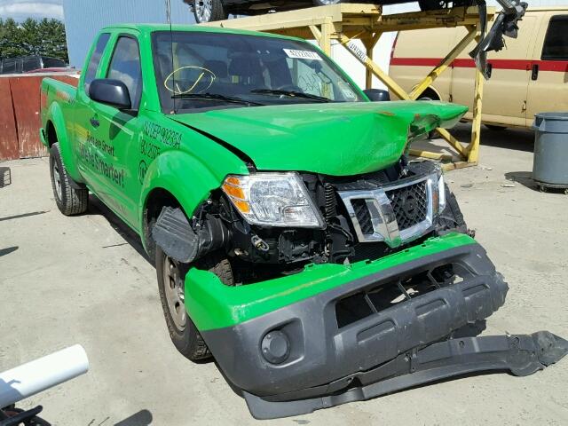 1N6BD0CT5HN725172 - 2017 NISSAN FRONTIER S GREEN photo 1