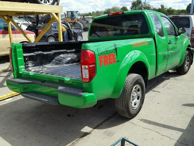 1N6BD0CT5HN725172 - 2017 NISSAN FRONTIER S GREEN photo 4