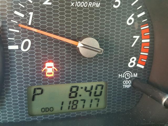 JTKKT624065017016 - 2006 TOYOTA SCION XA შავი ფოტო 8