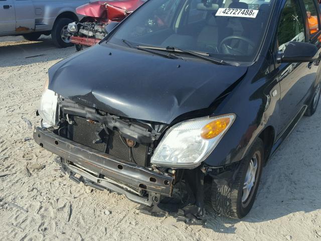 JTKKT624065017016 - 2006 TOYOTA SCION XA შავი ფოტო 9