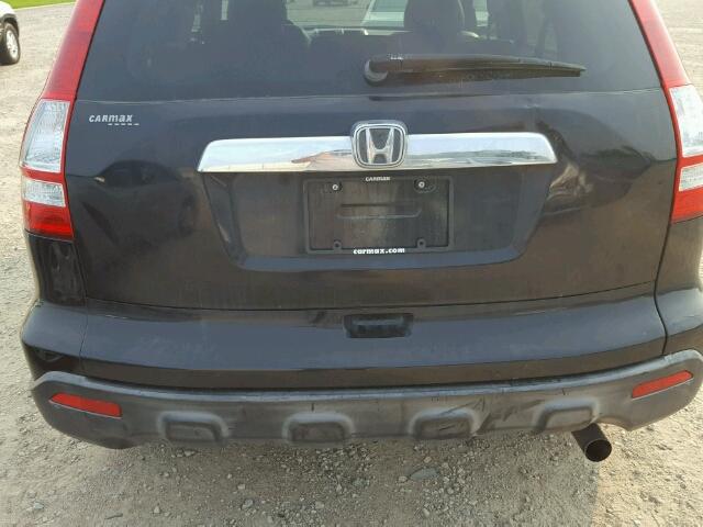 JHLRE387X7C079068 - 2007 HONDA CR-V EXL BLACK photo 9