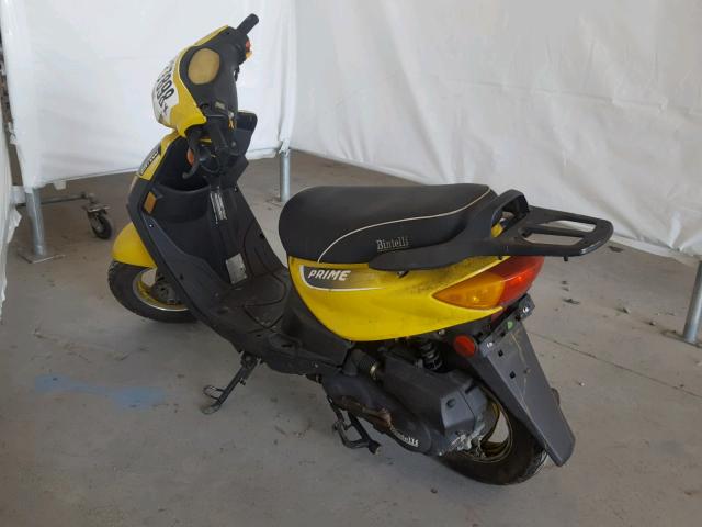 L5YACBPA931116008 - 2015 BINT SCOOTER YELLOW photo 3