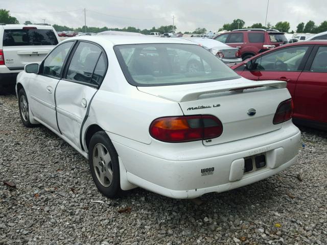 1G1NE52JX2M709744 - 2002 CHEVROLET MALIBU LS თეთრი ფოტო 3