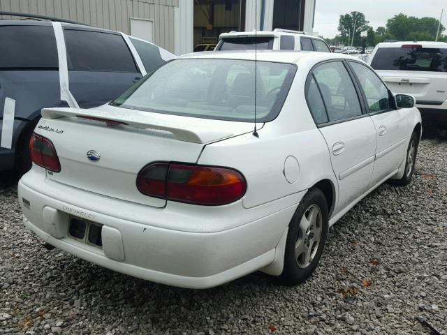 1G1NE52JX2M709744 - 2002 CHEVROLET MALIBU LS თეთრი ფოტო 4