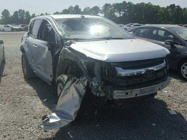 2FMDK3JC6DBC78049 - 2013 FORD EDGE SEL SILVER photo 1