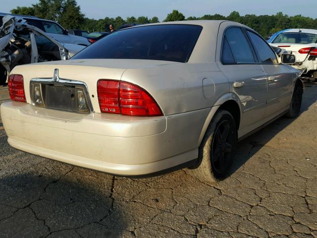 1LNHM87A51Y727220 - 2001 LINCOLN LS CREAM photo 4