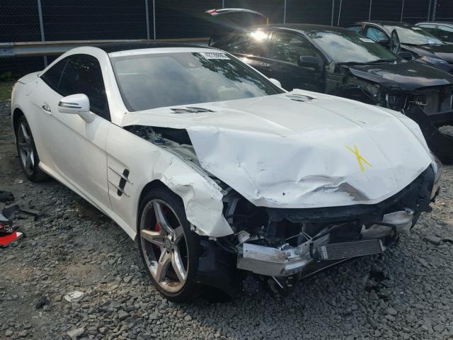 WDDJK7DA4EF026010 - 2014 MERCEDES-BENZ SL 550 WHITE photo 1