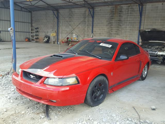 1FAFP42R43F433000 - 2003 FORD MUSTANG MA TWO TONE photo 2