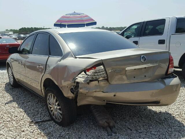 1MEFM42125G602956 - 2005 MERCURY MONTEGO PR 棕色 照片 3