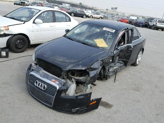 WAUDH78E56A190834 - 2006 AUDI A4 3.2 QUA BLACK photo 2