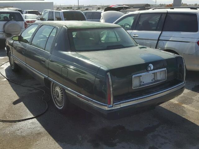 1G6KD52B6RU217506 - 1994 CADILLAC DEVILLE GREEN photo 3