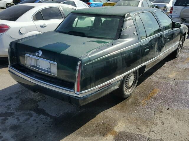 1G6KD52B6RU217506 - 1994 CADILLAC DEVILLE GREEN photo 4