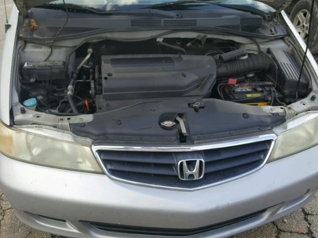 2HKRL18542H565863 - 2002 HONDA ODYSSEY LX GRAY photo 7