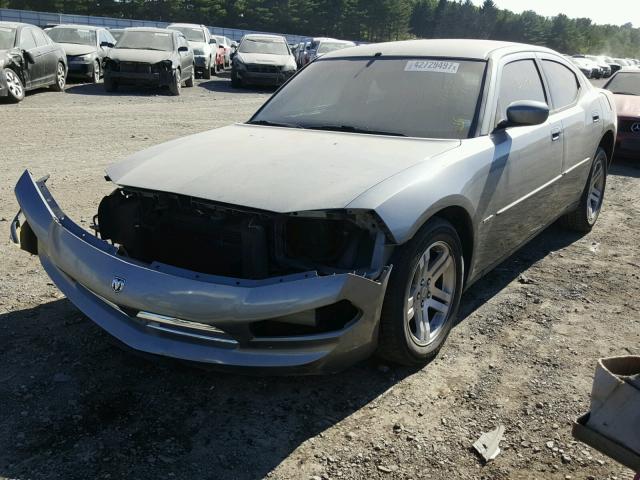 2B3KA53H67H867642 - 2007 DODGE CHARGER R/ GRAY photo 2