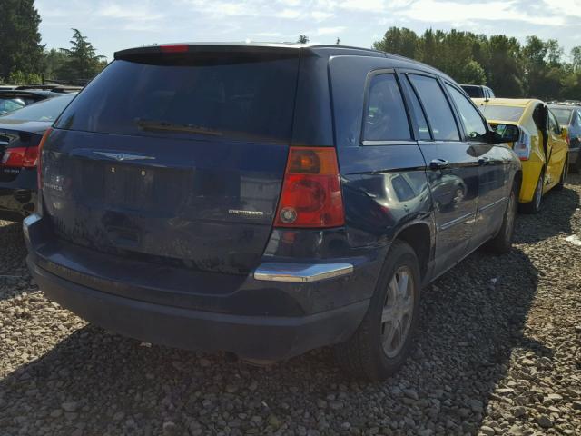 2C8GF68424R387037 - 2004 CHRYSLER PACIFICA BLUE photo 4