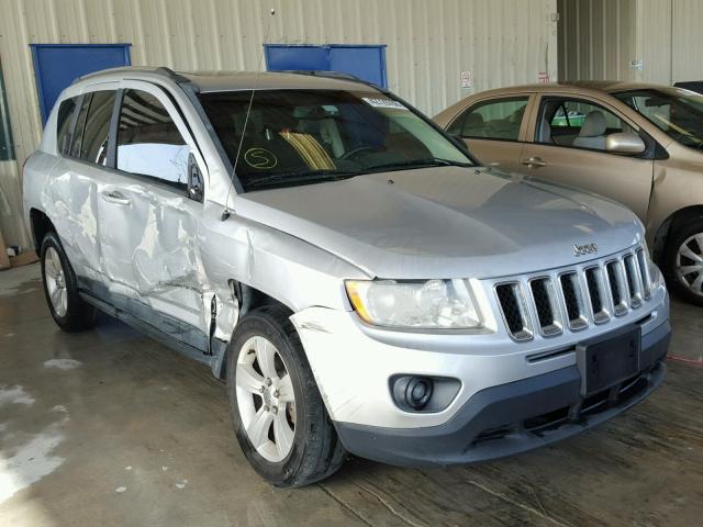 1J4NF1FB0BD278146 - 2011 JEEP COMPASS SP SILVER photo 1